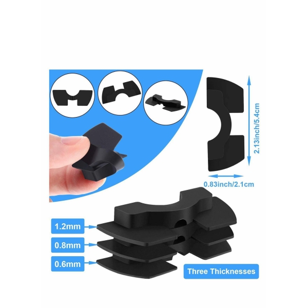Scooter Replacement Part Accessory Waterproof Silicone Cover Dust Proof Dashboard and 3 Pieces Rubber Vibration Dampers for Xiaomi Mijia M365 M365 Pro Scooter 