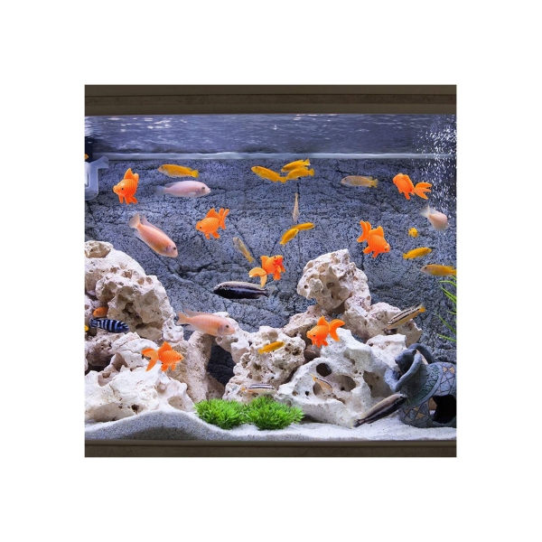 15 Pieces Artificial Aquarium Fishes Plastic Fish Realistic Artificial Moving Floating Orange Goldfish Fake Fish Ornament Decorations for Aquarium Fish Tank 