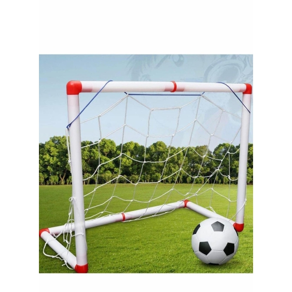 Football Goal, Soccer Goal, Plastic Folding Mini Football, Portable Soccer ball Goal Post Net Set for Kids for Backyard, Kids Sport Indoor Outdoor Games Toy 
