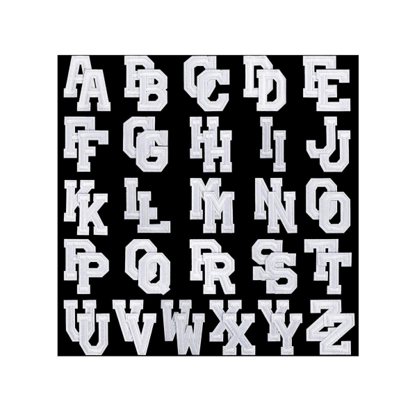 حرف لصائق ، 52 قطعه من الحديد لصائق لصائق حرف ا - Z اصلاح التصحيح 