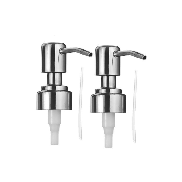 Replacement Pump Stainless Steel Soap and Lotion Dispenser Pump Dispenser Replace Head Apply to 26mm-27.4mm Diameter 