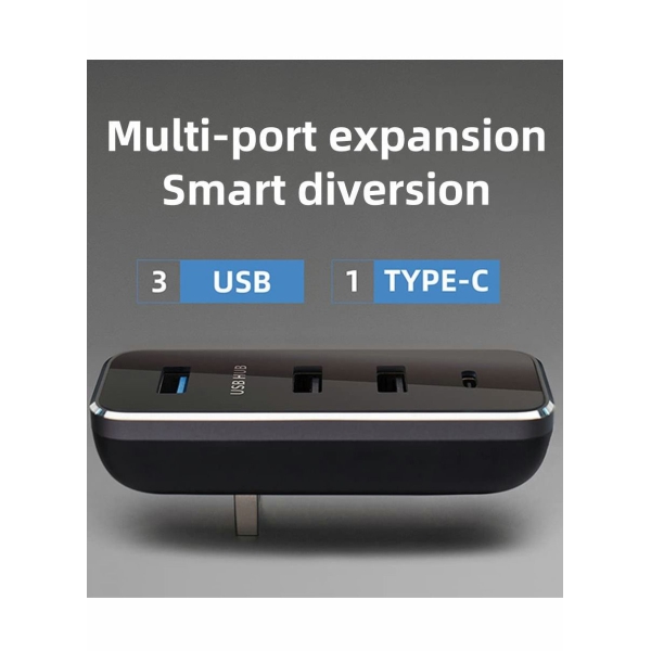USB Hub Glovebox for Tesla Model 3 and Model Y, Charging Data Transferring, Glovebox USB Hub Docking Station 