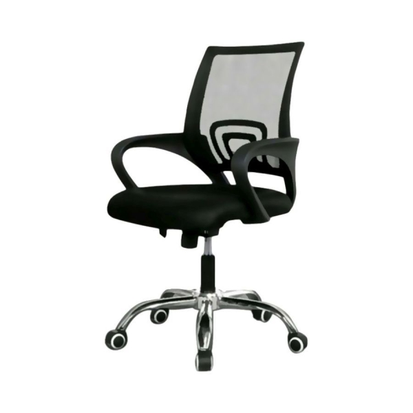 كرسي مكتب قابل للتعديل اسود 25x55x50 CMسم 