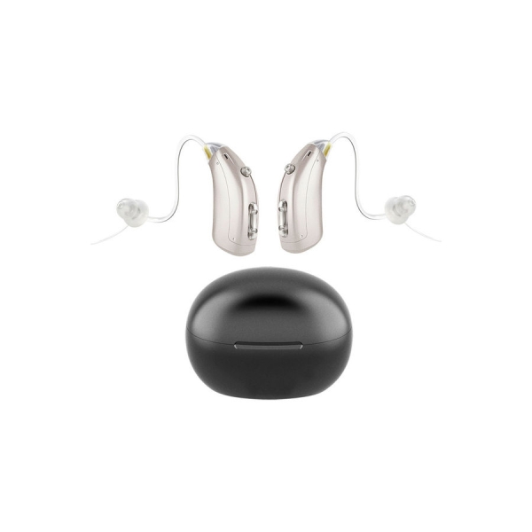 2-Piece Mini Rechargeable Hearing Device 
