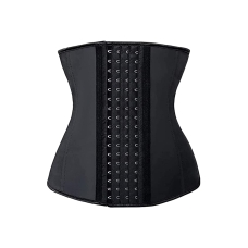 Waist Trainer Body Shaper Underbust Waist Corsets for Women Latex 9 Steel Bones Breathable Plus Size Tight Fit for Waist Training Help with Posture L 