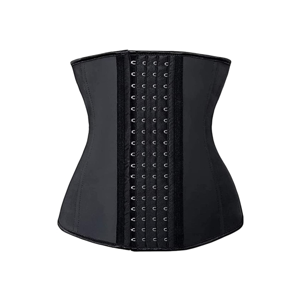 Waist Trainer Body Shaper Underbust Waist Corsets for Women Latex 9 Steel Bones Breathable Plus Size Tight Fit for Waist Training Help with Posture L 
