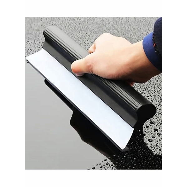 Water Wiper Blade, Quick Drying Silicone Flexible Water Squeegee for Car 