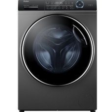 Haier Automatic Washing Machine With Dryer 10 Kg Drying 6 Kg Front Load Multi Program Silver