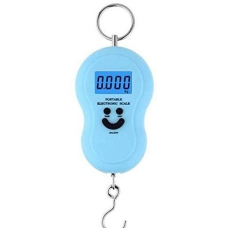 Digital Hanging Portable Electronic Scale Light Blue