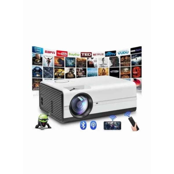 Portable Projector Wifi Android Full Hd Led 1080p 4000 Lum