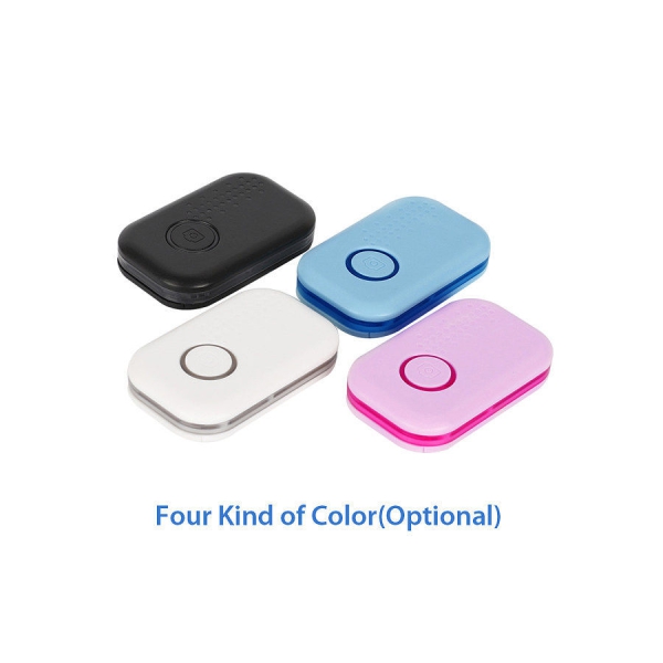 Mini smart rectangular anti-lost key finder Anti lost device S5 blue color box