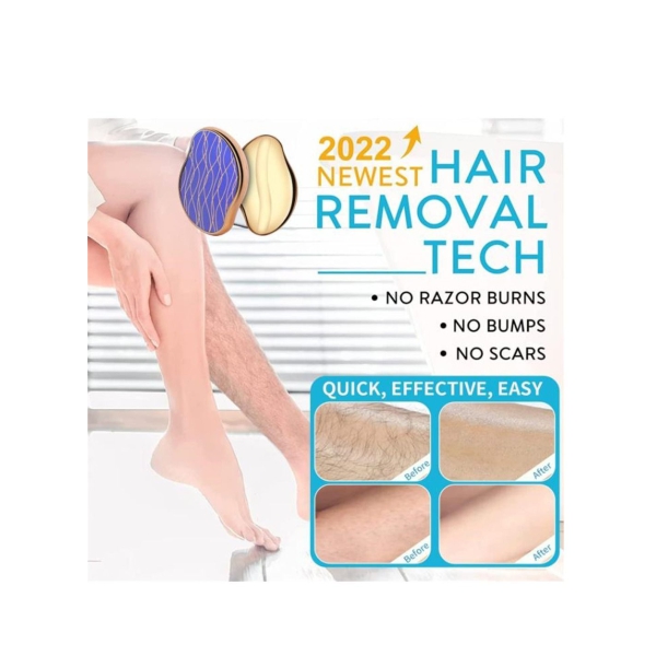 Magic Physical Hair Removal Glass Hair Removal Tool for Men and Women
