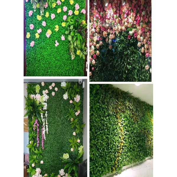 نبات اخضر محاكاه جدار النبات زخرفه الجدار خلفيه المنزل السجاد 60x40cm