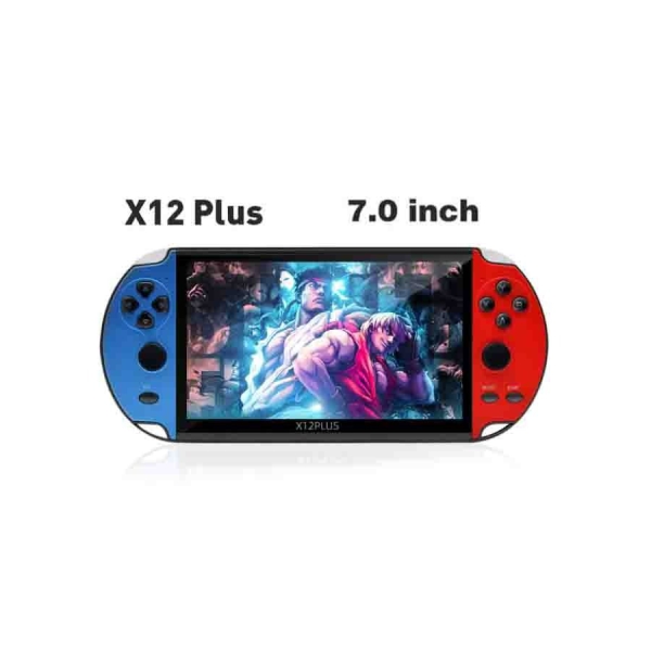 x12 PLUS Handheld Game Console PSP Nostalgic GBA - NES 7-Inch Large Screen