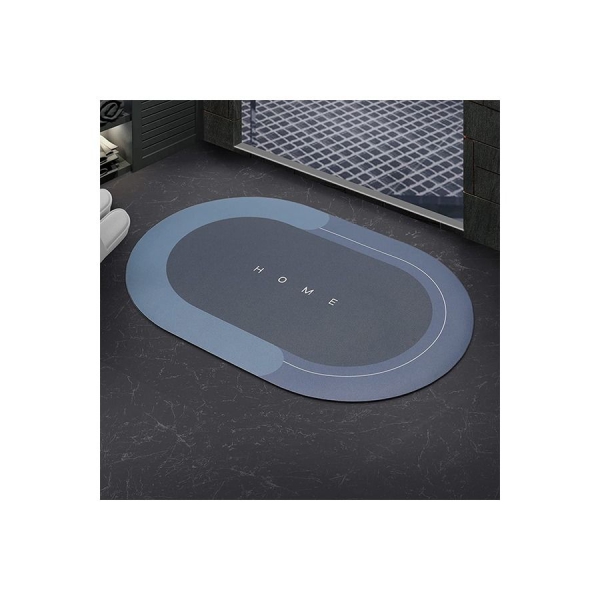 Super Absorbent Soft Floor Carpet Slip-Resistant Bathing Room Rug Diatom Mud Microfiber Bath Mat Strong Quick-Drying Easy to Clean