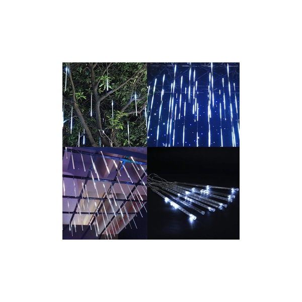 حبل انوار من الكربون يعمل بالطاقه الشمسيه مكون من 10 مصابيح Whitw 12.6x3.5x3.7بوصه
