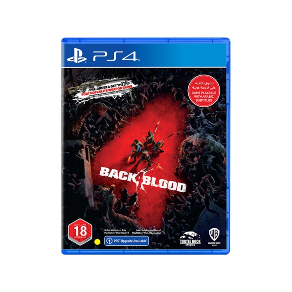 لعبه Back 4 Blood English-Arabic- اصدار الامارات العربيه المتحده - بلايستيشن 4 PS4