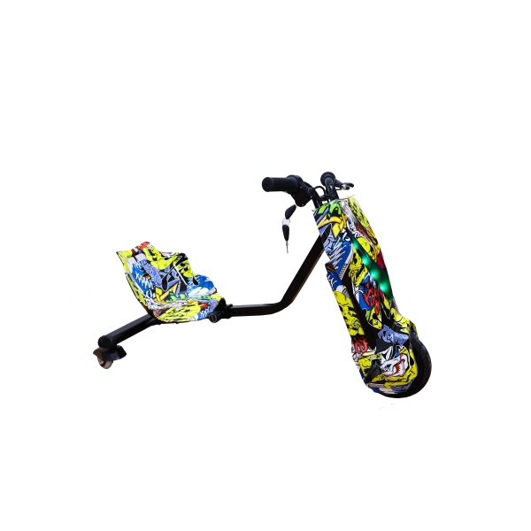 Electric Drifting Scooter with Knee And Elbow protector 68.5x54x21cm