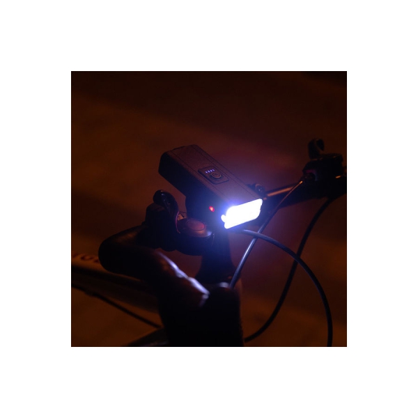 مصباح امامي LED للدراجه قابل للشحن بمنفذ USB 10.5x4.5x3سم