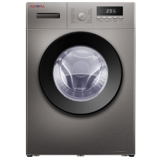 Aurora Automatic Washing Machine With Dryer 7 Kg Front Load 16 Program Silver