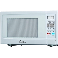 Midea Free Stand Microwave Oven Electronic Digital Control With Grill 42 Liter 1100 Watt White
