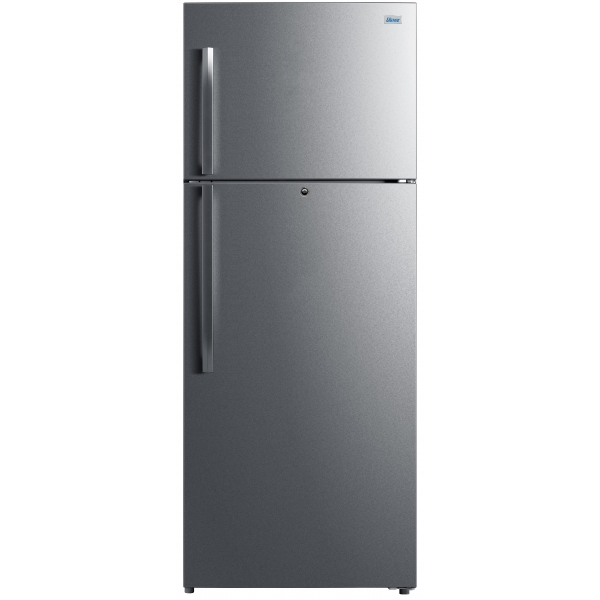 Ugine Top Mount Refrigerator 2 Doors No Frost 16.5 Cu.Ft 467 Liter Silver