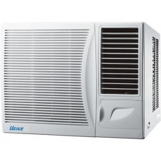 Ugine Window Air Conditioner 18 Hot-Cold 1.5 Ton Cooling 17600 Unite Rotary White