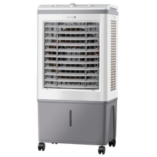 Dots Cold Desert Air Conditioner Water Cooled 45 Liter 150 Watt 3 Speeds White Gray