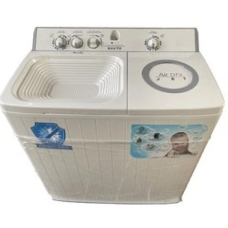 Sahm Twine Tube Washing Machine With Dryer 10 Kg Multi Program White