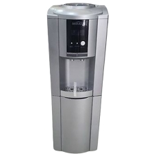 Miral Standing Water Dispenser Cold- Hot 2 Tap Top Load Silver 