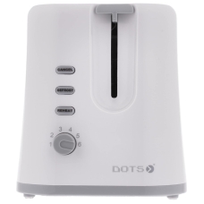 Dots Toaster 870 Watt 2 Slide White