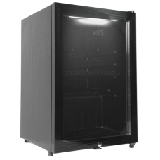 Naqi Commercial Refrigerator Without Freezer Singel Door No Frost 2.5 Cu.Ft 70 Liter Black